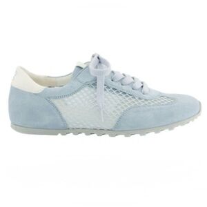 Sky Blue leather Sneaker
Brand New. Blue suede leather